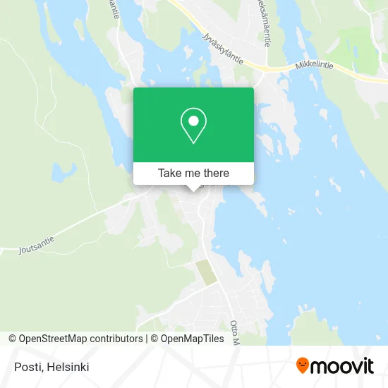 Posti map
