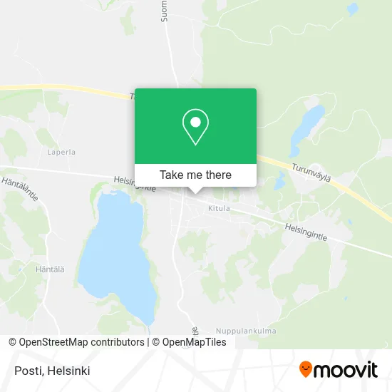 Posti map