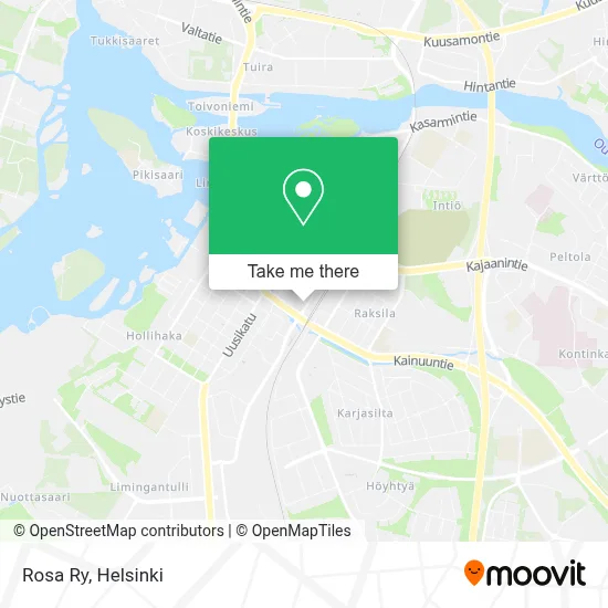 Rosa Ry map