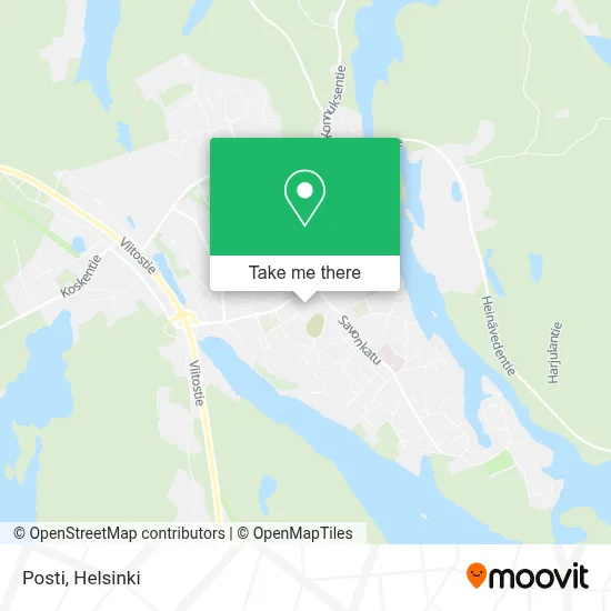 Posti map