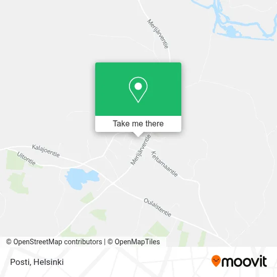 Posti map