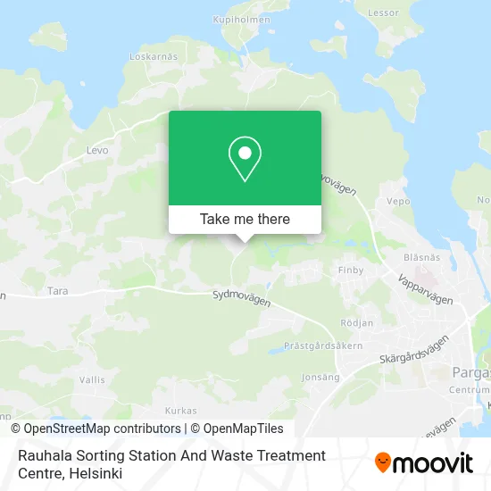 Rauhala Sorting Station And Waste Treatment Centre map