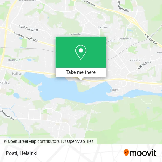 Posti map