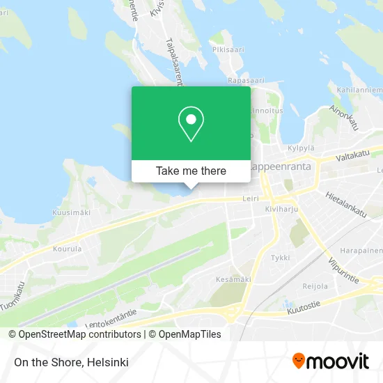 On the Shore map
