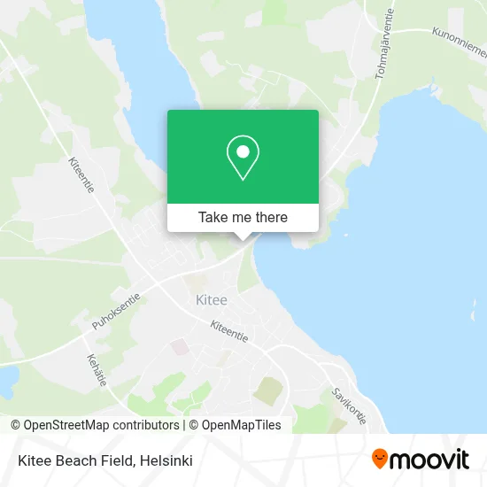 Kitee Beach Field map