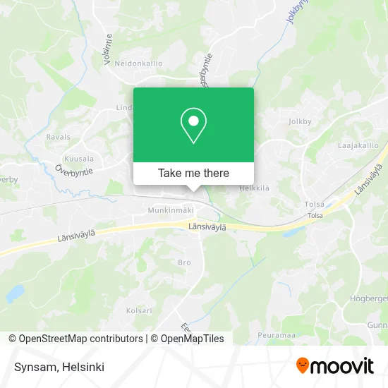 Synsam map