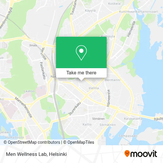 Men Wellness Lab map