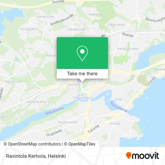 Ravintola Kerhola map
