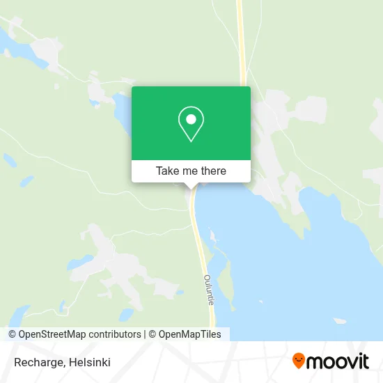 Recharge map