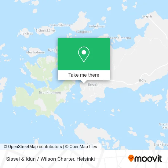 Sissel & Idun / Wilson Charter map