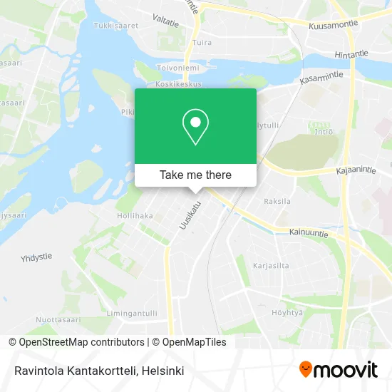 Ravintola Kantakortteli map
