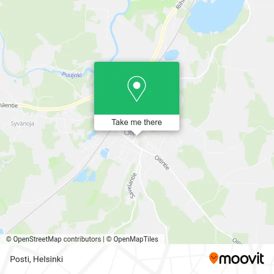 Posti map