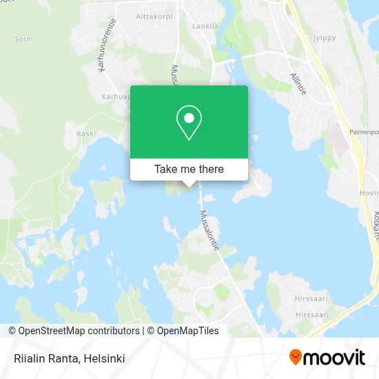 Riialin Ranta map
