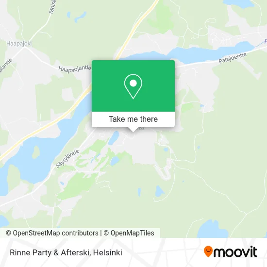 Rinne Party & Afterski map