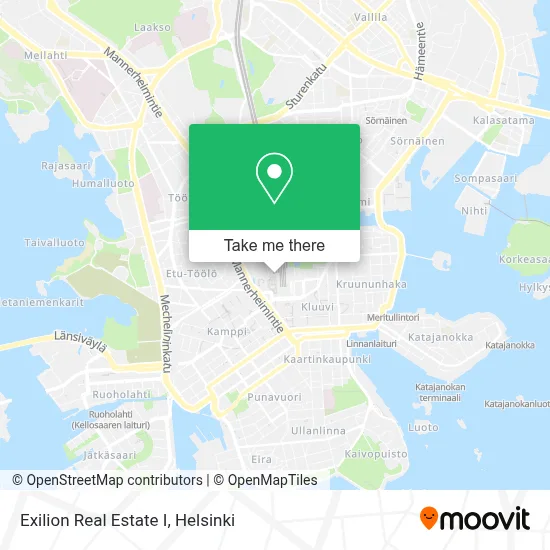 Exilion Real Estate I map