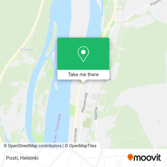 Posti map