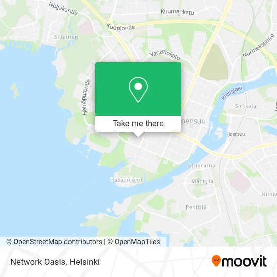 Network Oasis map