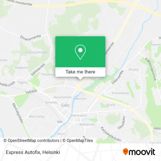 Express Autofix map