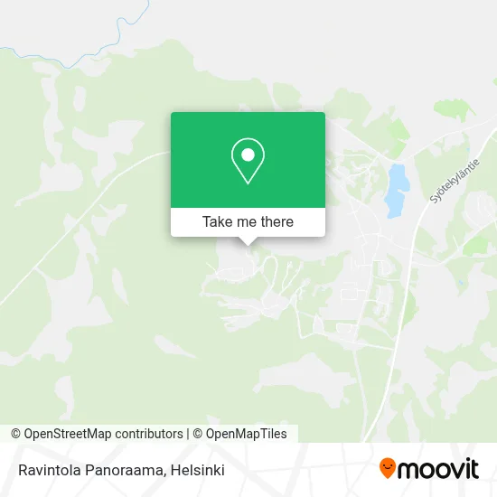 Ravintola Panoraama map