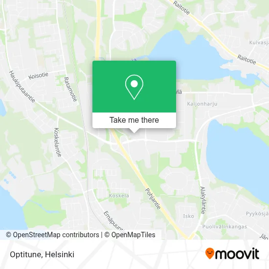 Optitune map