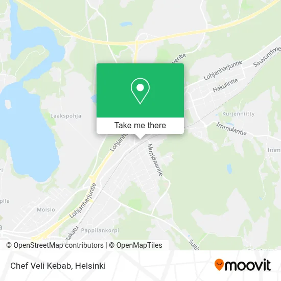 Chef Veli Kebab map