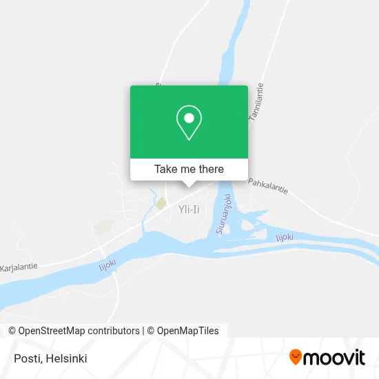 Posti map