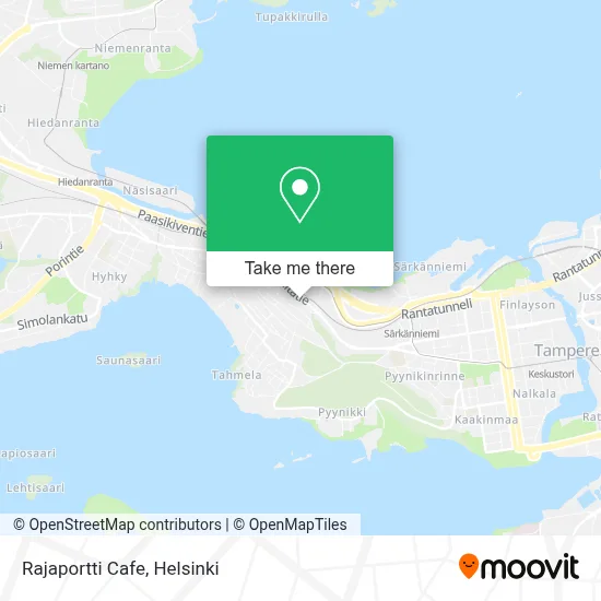 Rajaportti Cafe map