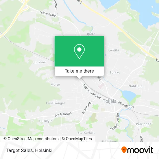 Target Sales map
