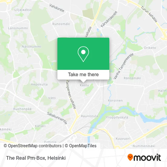 The Real Pm-Box map