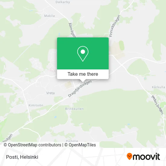 Posti map