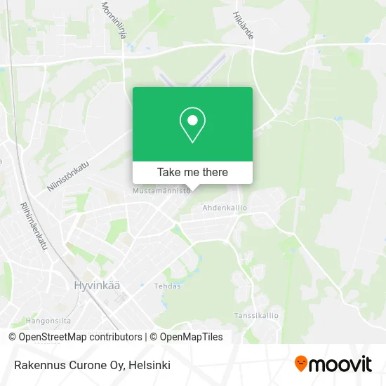 Rakennus Curone Oy map