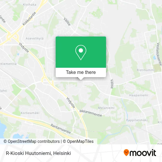 R-Kioski Huutoniemi map