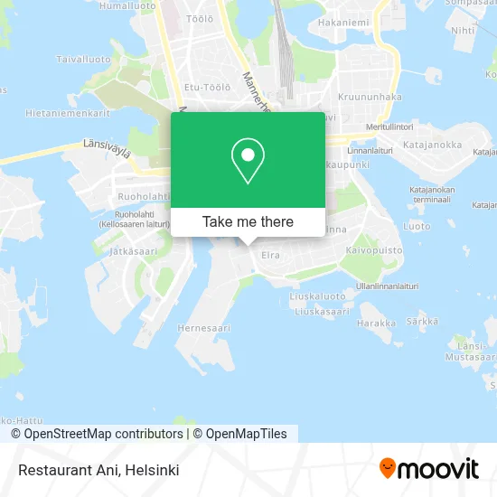 Restaurant Ani map