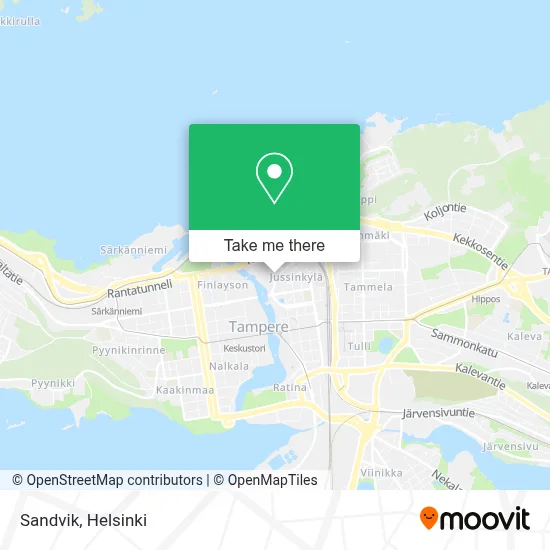Sandvik map