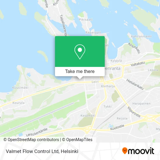 Valmet Flow Control Ltd map