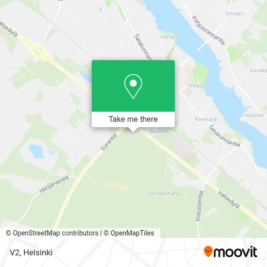 V2 map