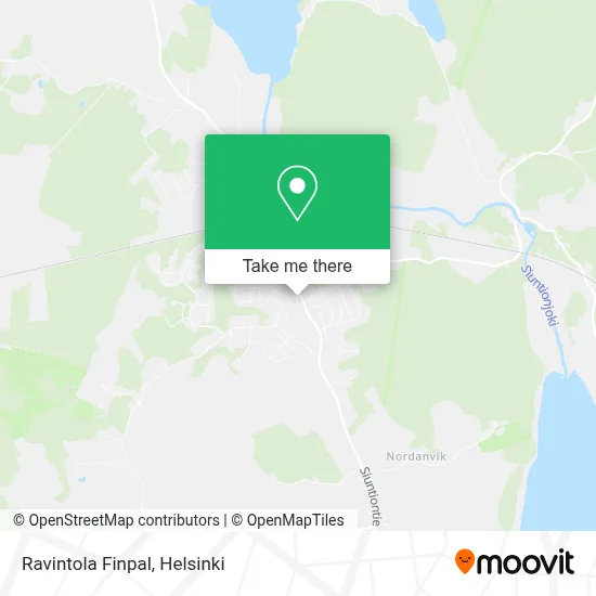 Ravintola Finpal map