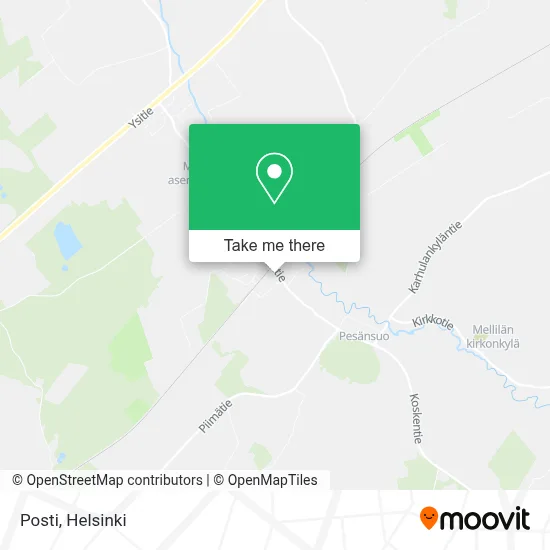 Posti map