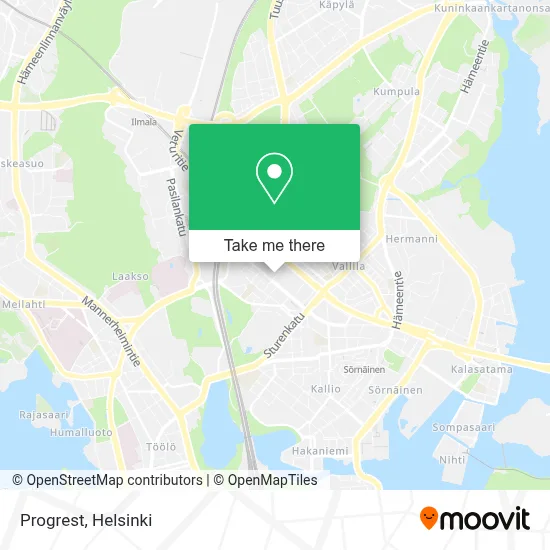 Progrest map