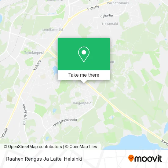 Raahen Rengas Ja Laite map