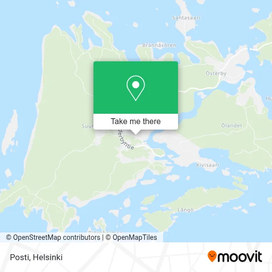 Posti map