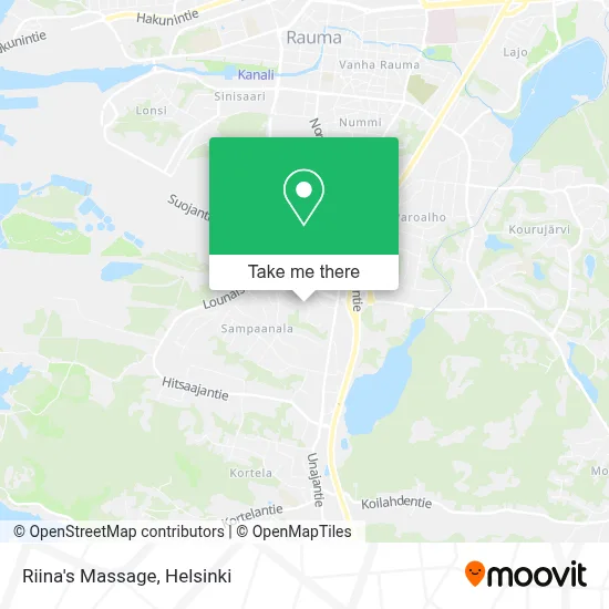 Riina's Massage map