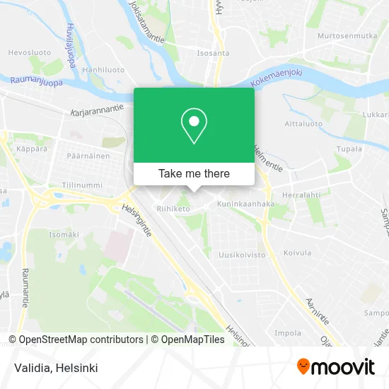 Validia map