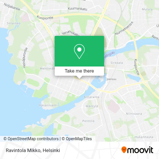 Ravintola Mikko map