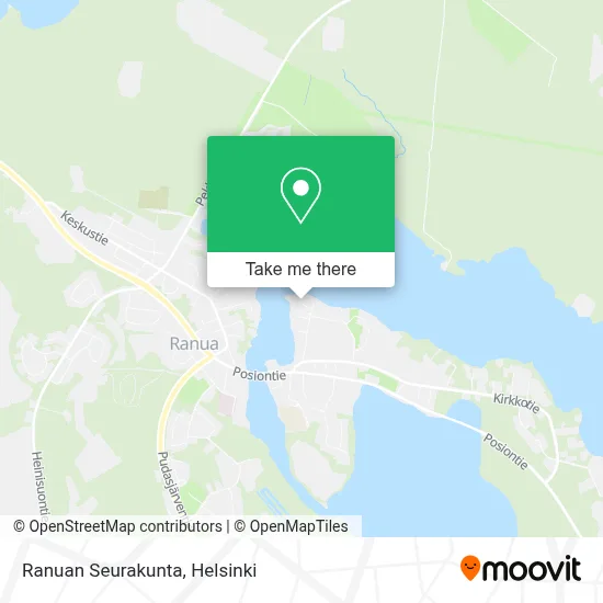 Ranuan Seurakunta map