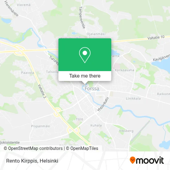 Rento Kirppis map