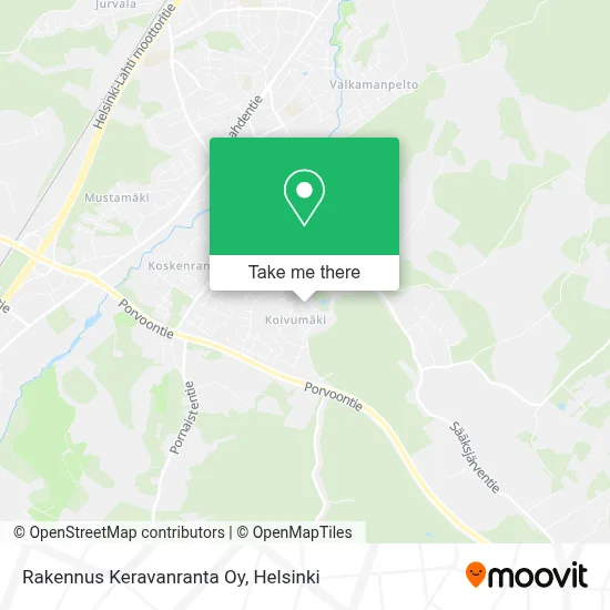 Rakennus Keravanranta Oy map