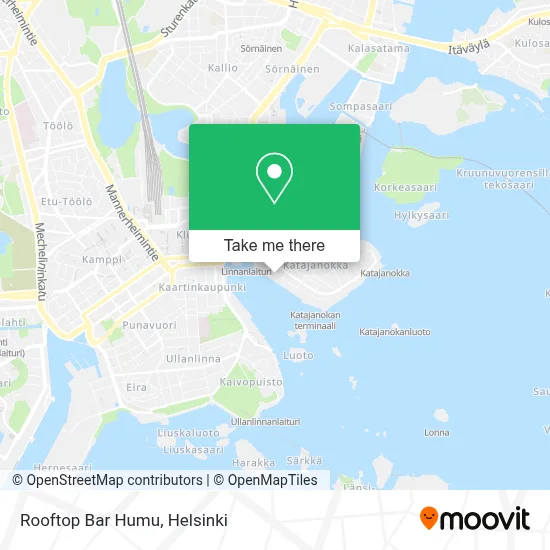 Rooftop Bar Humu map