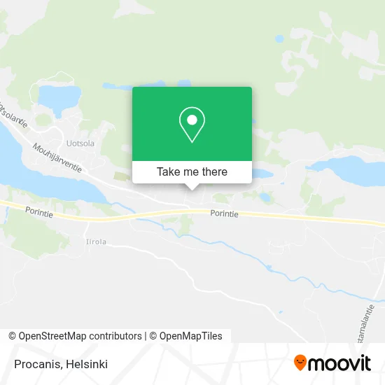 Procanis map