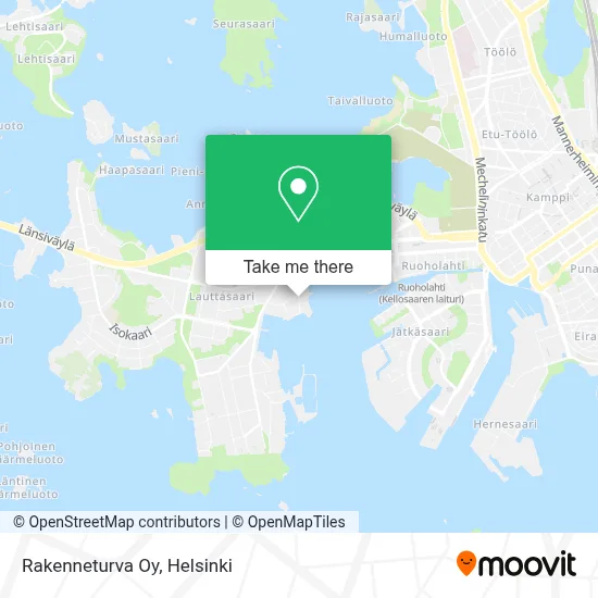 Rakenneturva Oy map